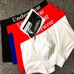 Men Shorts Underpants Man Mature Panties Boy Underwear for Male Sexy Large Size Summer High Quality Fashion Letter Print Everyday 248W