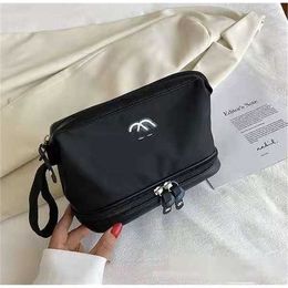 Netizen Makeup 2023 New Small Fragrance Versatile Fashion Women's Storage Dry and Wet Separation Double Layer Wash Bag Cheap Outlet 50% Off