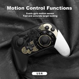 Game Controllers Joysticks New Wireless Bluetooth Gamepad for Nintend Pro Controller Limited Theme Joystick for PC and Oled Lite Game Console HKD230831