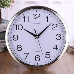 Wall Clocks Clock Modern Design Fashion Mute Home Decor Circular Minimalism Digital Watches Living Room Decoration