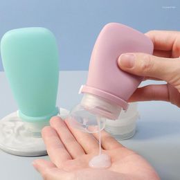 Storage Bottles Portable Silicone Travel Bottle Refillable Lotion Leakproof Shampoo Container Squeeze Tube Empty Cosmetic