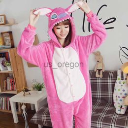 home clothing Women Men Kids Cute Animal Onesie Pyjamas Suit One Piece Unisex Flannel Cartoon Party Costumes Anime Cosplay Jumpsuits Homewear x0902