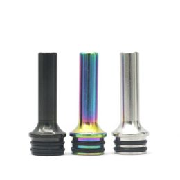 1Pcs 510 Drip Tip Straw Joint Metal Connector Cover Mouthpiece for Tank Accessories