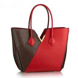 Women bags hobo handbag Colour block tote Fashion Shopping Satchels crossbody messenger bags leather Luxury designer purses black wallet backpack briefcase M40460