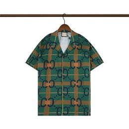 Designer Shirts Beach Shorts Mens Hawaii Floral print bowling shirt Casual Shirts Men Short Sleeve Pants Variety Dress mm282F