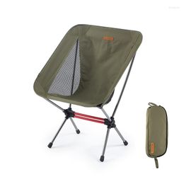 Camp Furniture Camping Chair Ultralight Portable Folding Travel Backpacking Relax Picnic Beach Outdoor Fishing