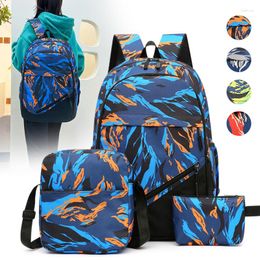 Backpack 3pcs/set Male Backpacks High School Bags For Women 2023 Boys One Shoulder Big Student Travel Men Schoolbag Sac Mochila