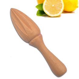 Fruit Vegetable Tools Wood Citrus Reamer Handmade Lemon Juicer Made of European Hardwood 6.1-Inches 230831