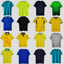 1994 Brazil Camisa Soccer Jersey 1991 1993 1998 2002 2013 2020 2021 2022 Retro Soccer Jerseys Home Away Football Shirts