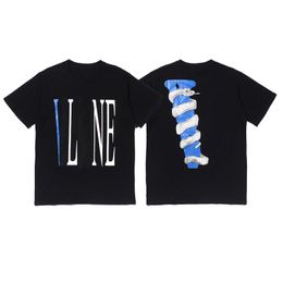 2023 New Summer Trends Brand Streetwear Vloneshirt Men's T-shirts Women's 100% Cotton Short Sleeve Hip Hop T Shirt European Size Loose Casual Tee Az69