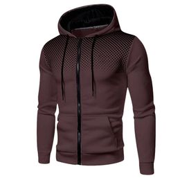 Autumn and winter 2023 new men's fashion casual cardigan hoodie youth men's coat
