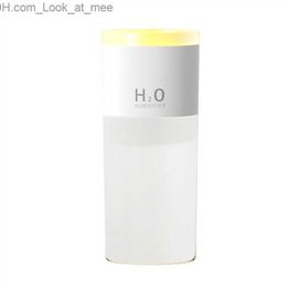 Humidifiers Air Humidifier Smoke Ring Atomizer Aroma Diffuser Household Car Wireless Ultrasonic Essential Oil Diffuser White Q230901