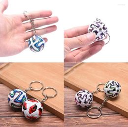 Keychains Football Key Chain Pendant Souvenir Fan Small Gift Bag Ball School Activity Diy Keychain Accessories