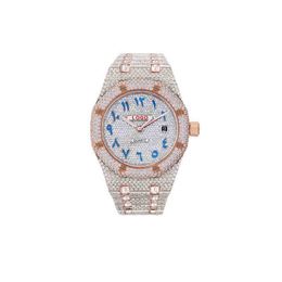 2023Other Watch 2023 Watch bNew dign Blu Japane Quartz Movement Custom Blue Arabic Number Dial Diamond Luxury wrist watch for men women jewelry0DMABV2FNLSX