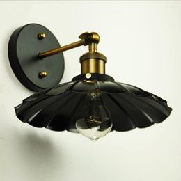 Wall Lamp Loft Vintage Nostalgic Industry Lustre Ameica Iron Edison Sconce Mirror Beside Bedroom Home Decor Modern Lighting