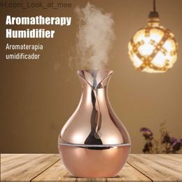 Humidifiers 200ML Air Humidifier Ultrasonic Aromatherapy Diffuser Mini Portable Sprayer USB Essential Oil Atomizer With LED Lamp For Home Q230901