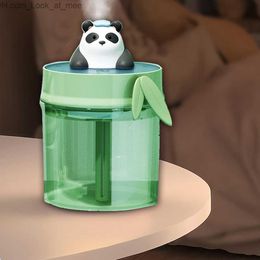 Humidifiers New Creative Humidifier Small and Cute Office Desktop High Mist Bedroom Silent Mini Portable Gift USB Air Humidifier Q230901