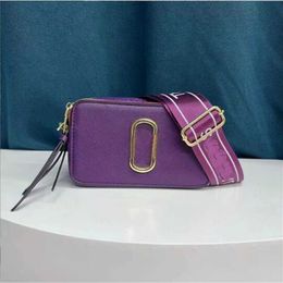 Wallets Womens Designer Bags 2023 New Fashion Rainbow marc jocods Camera Messenger Shoulder Small Square Bag 60% Off Outlet Online