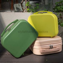 Totes Large capacity waterproof beauty storage bag portable hard shell makeup bag solid Colour handbagstylishhandbagsstore