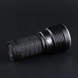 Torches Convoy 4X18A flashlight XHP70.3 HI with temperature control and type-c charging interface 18650 flashlight torch HKD230902