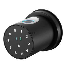 Door Locks 1Set Fingerprint Door Knob Lock Smart Door Knob With Keypad For Bedroom Office Interior Door HKD230902