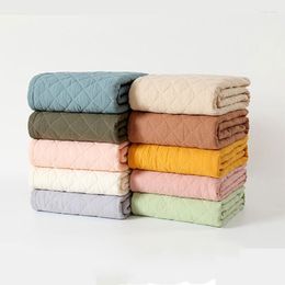 Blankets Autumn Winter Thicken Baby Blanket Cotton Filling Muslin Born Receiving Swaddle Wrap Kids Warm Quilt Bedding