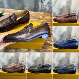 Sorbonne Loafers Designer Flex Loafers Men Fashion Formal Wear Banquet Loafer Cow leather luxury High quality outdoors Glove Loafers Shoes Size 39-45