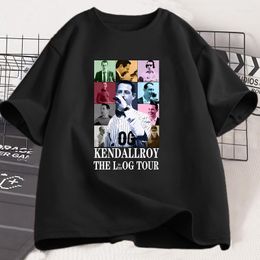 Men's T Shirts Kendall Roy The Eras Tour Shirt For Men Women 90s Vintage Succession TV Show T-shirt Cotton Short Sleeve T-shirts