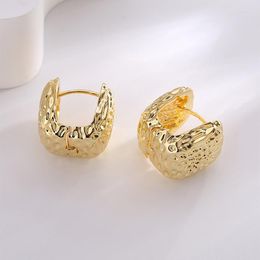 Stud Earrings 1Pair REDCHENG Simple Vintage Irregular Ear Buckle For Women Girls Fashion Exaggeration Prevent Allergy Party Jewelry