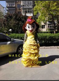 Princess mascot costume custom fancy costume anime kits mascotte fancy dress carnival costume