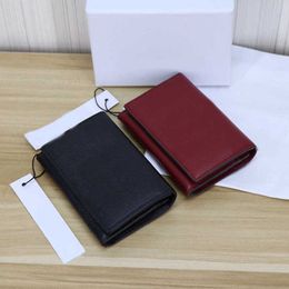 designer Wallet Magnetic Buckle Zipper Purse Cowhide Detachable Wrist HandBag Change Wallet Women 220721