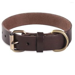 Dog Collars Leather Collar Super Soft Real Genuine For Small Medium Large And Extra Breed