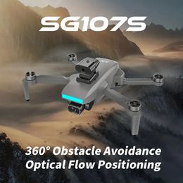 SG107S Drone: 4K Dual Cameras, Obstacle Avoidance, 20 Min Flight Time, Carrying Bag - Beginners!