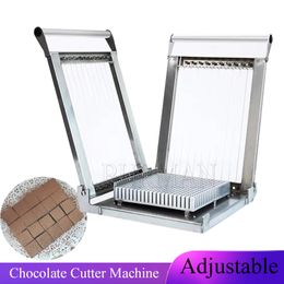 Double Head Chocolate Dicing Machine Manual Cutter Raw Cheese Soap Fudge Candy