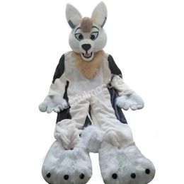 halloween Business Customised Husky Dog Fox Mascot Costumes Cartoon Halloween Mascot For Adults