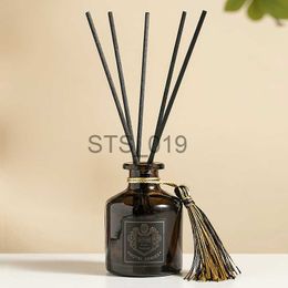 Incense Y Aromeasy 50ml Reed Diffuser Sets Homestay Hotel Bathroom Rattan Aromatherapy Glass Diffuser Air Freshener Home Fragrance x0902