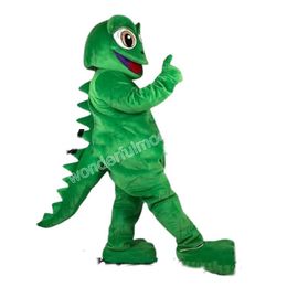 halloween Business Customized Green Frog Fancy Dress Mascot Costumes Cartoon Halloween Mascot For Adults