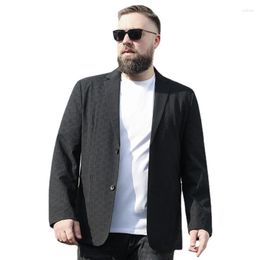 Men's Suits Arrival Fashion Oversized Business Casual Jacket Spring Defecation Suit Suepr Large Plus Size L-4XL5XL6XL7XL8XL9XL