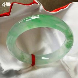 Natural Jade Ice Flower Bracelet for Women