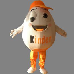 egg mascot costume bean kinder custom fancy costume anime kits mascotte fancy dress carnival G0007