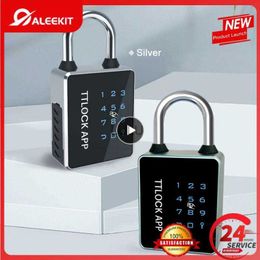 Door Locks Tuya Zigbee Door Locks Biometric Fingerprint Locker Hotel Airbnb Smart Entry Home Handle App Unlock Digital Intelligent Lock HKD230902