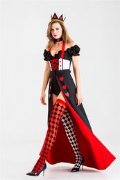 Ny sagan Princess Queen Costume Halloween Party Costume Rollspelande scendräkt AST182487