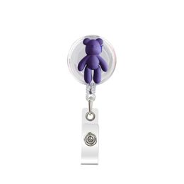 Business Card Files The Flowers Retractable Badge Reel With Alligator Clip Name Nurse Id Holder Decorative Custom Drop Delivery Otujr