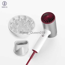 Electric Hair Dryer SOOCAS H5 Negative Ion Hair Dryer 1800W Professional Blow Dryer Aluminium Alloy Powerful Electric Dryer Cold Hot Air Circulating HKD230902