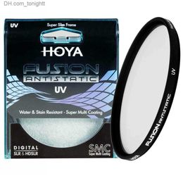 Filters HOYA FUSION ANTISTATIC UV Filter Slim Multicoat Protective 49_52_55_58_62_67_72_77_82mm for SLR Camera Accessory Protection Lens Q230907