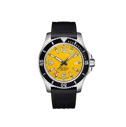 U1 Top AAA Super Ocean Mechanical Watch Men's Fashion Blue Dial Automatic Mens Watch Rotatable Bezel Superocean Avenger Rubber Strap Gents Sport Wristwatches Montre