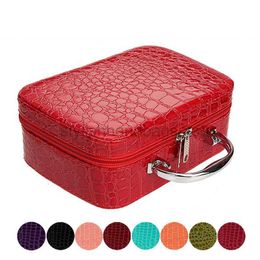 Totes New Women's Beauty Makeup Box Cosmetic Bag High Quality Travel Organiser Beauty Box Cosmetic Jewellery Toolbox Holiday Giftstylishhandbagsstore