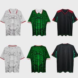 1998 Mexico Retro Soccer Jersey 2010 Home Away Soccer Jerseys Football Shirts