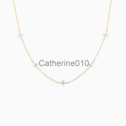 Pendant Necklaces Fine Silver Jewellery Minimal Delicate Cz Turkish Evil Eye Charm Dainty Choker Collarbone Adorable Women Girl Chain Necklace J230902