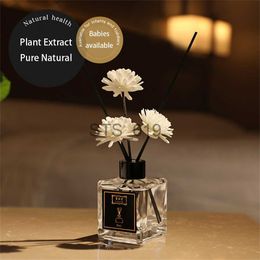 Incense Household Indoor Toilet Deodorant Aromatherapy Bottle Rattan Dried Flower Lasting Fresh Air Aromatherapy Set x0902